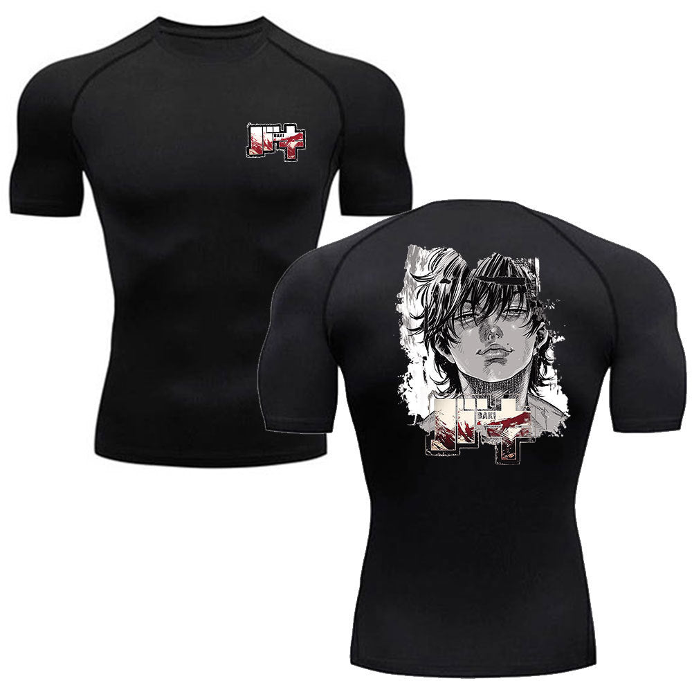 Men's Baki Hanma Anime Running T-Shirt