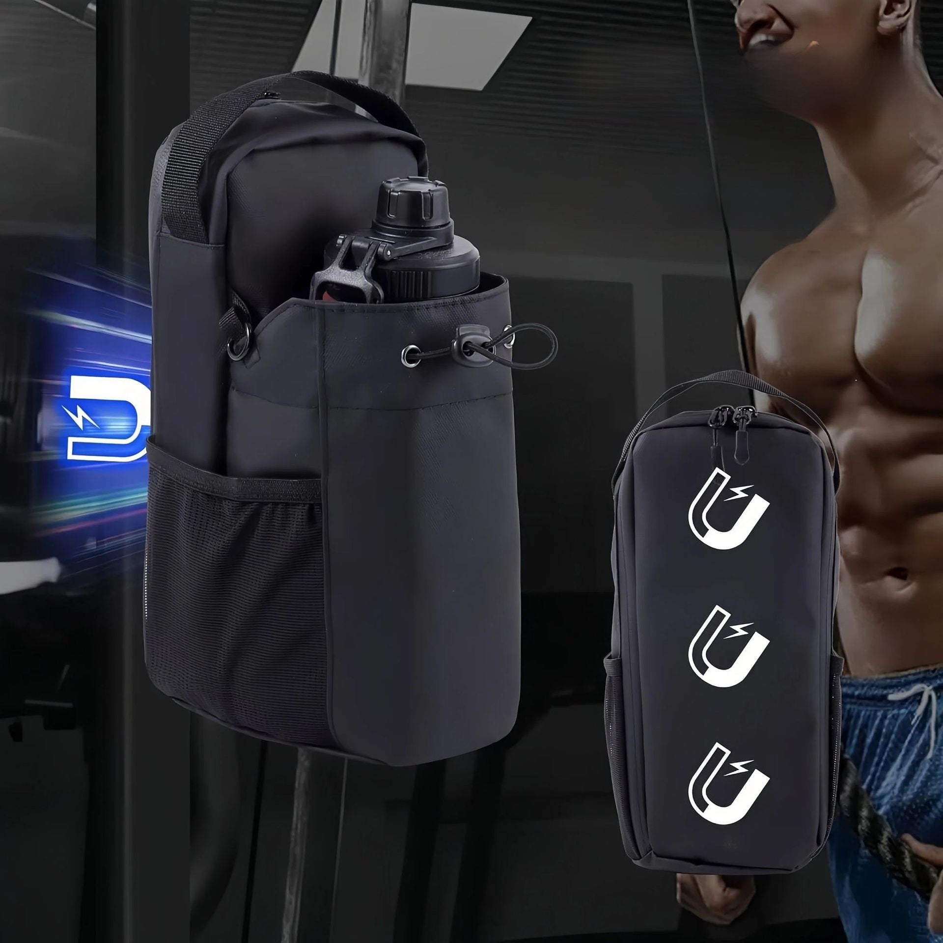 Exercise and Fitness Magnetic Hip Sling Bag