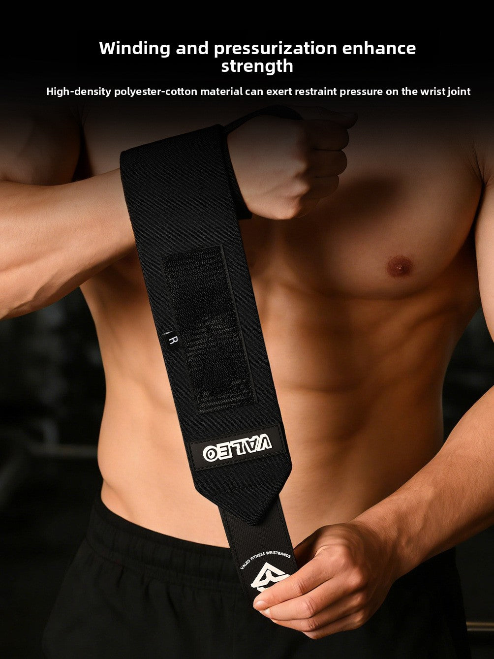Valeo Reinforced Wrist Wrap for Weightlifting and Fitness