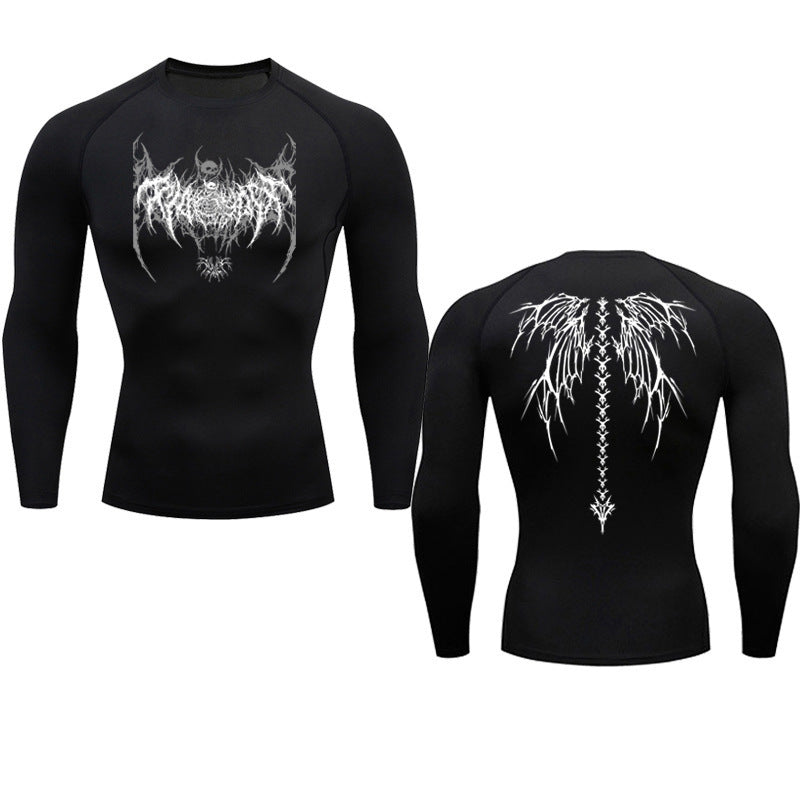 Men's Anime Graphic Fitness T-Shirt