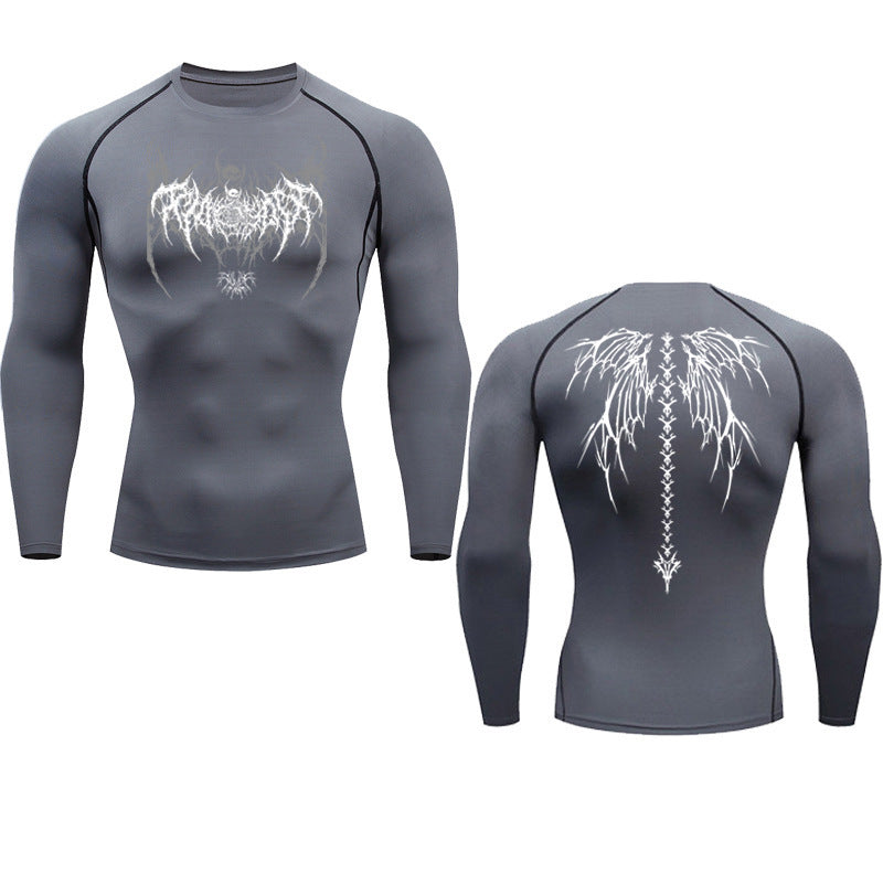 Men's Anime Graphic Fitness T-Shirt