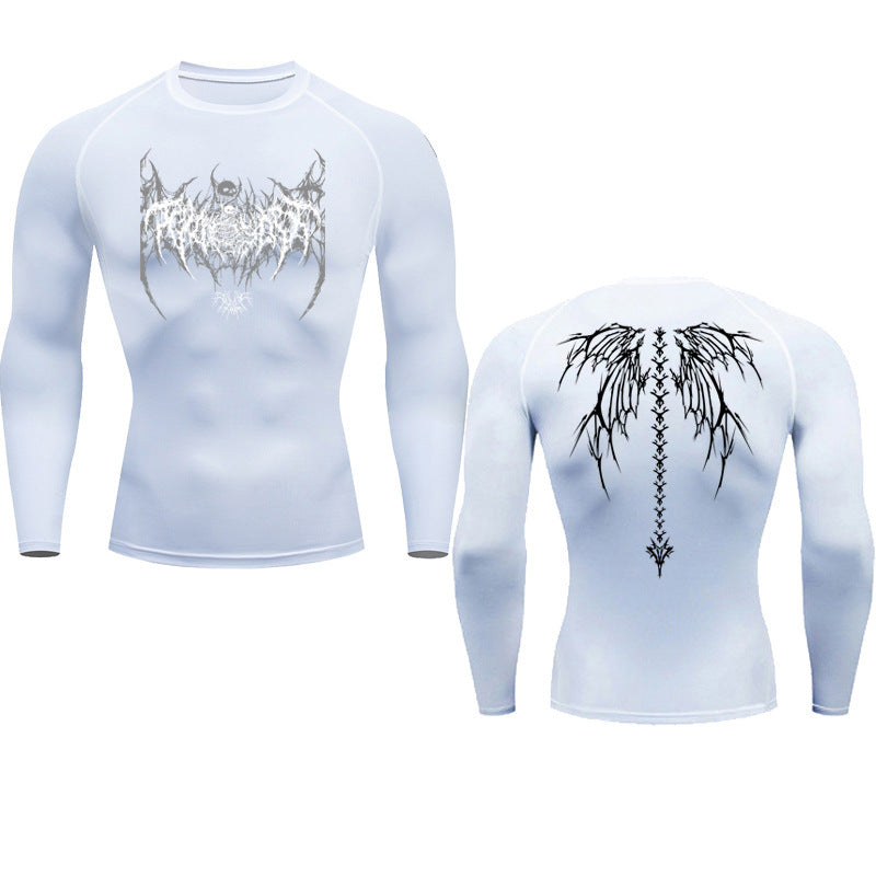 Men's Anime Graphic Fitness T-Shirt