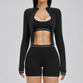Women's 3-Piece Athletic Short Set