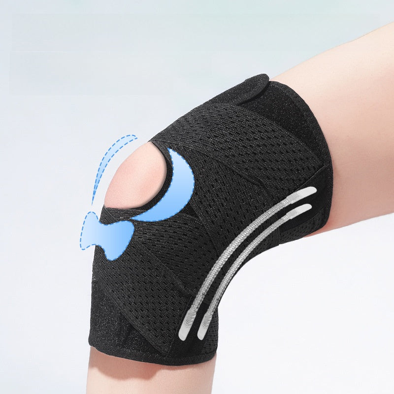 Breathable Knee Pads with Silicone Support