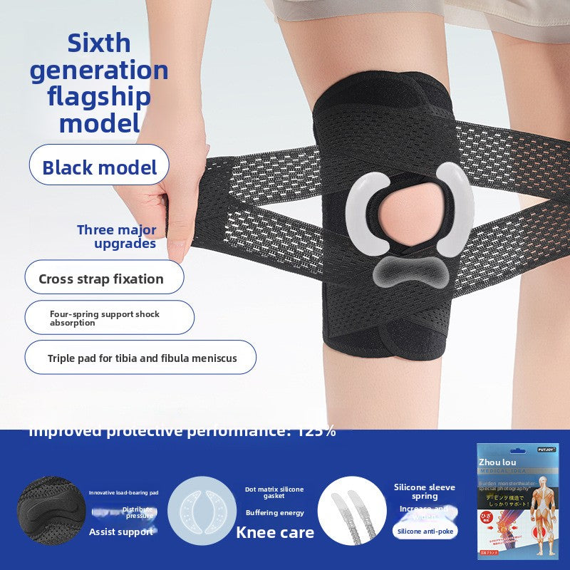Breathable Knee Pads with Silicone Support