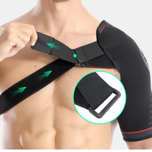 Adjustable Sports Shoulder Support Pads for Strength Training